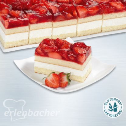 Bild von Erdbeer-Käse-Sahne-Schnitte gluten+ laktosefrei