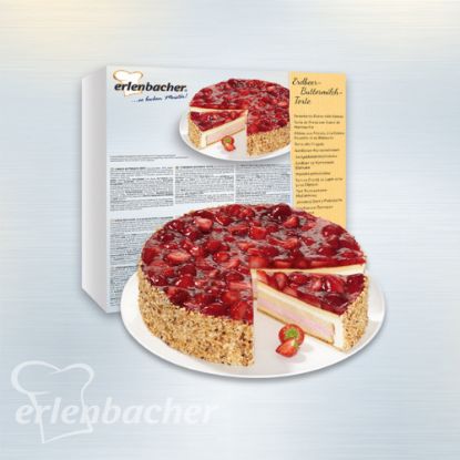 Bild von Erdbeer-Buttermilch-Torte