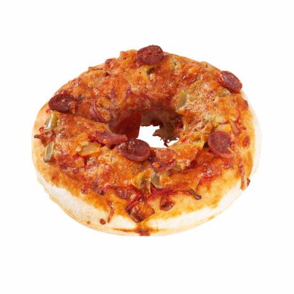 Bild von Pizza-Donut Salami