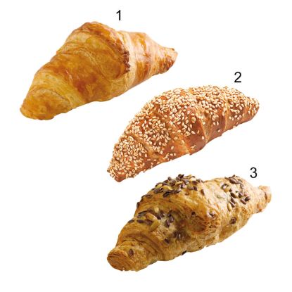 Bild von Mini-Butter Croissant Box, 3-f
