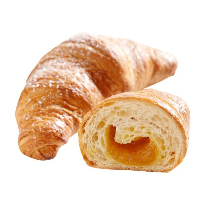 Bild von Butter-Croissant mit Aprikosen