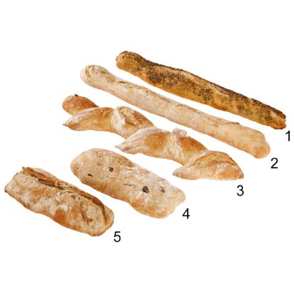 Bild von Assortiment de pains spéciaux,