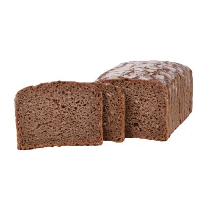 Bild von Schwarzbrot, geschnitten