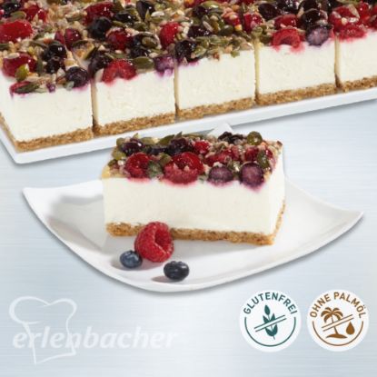 Bild von Beeren-SKYR-Schnitte glutenfrei