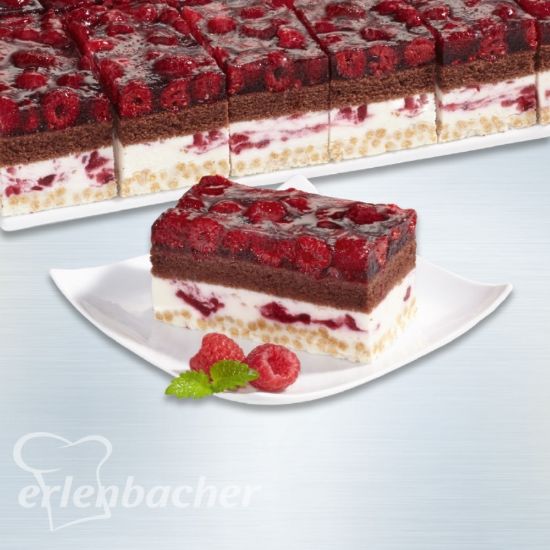 Bild von Himbeer-Cranberry-Crisp-Schnitte