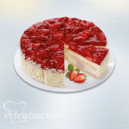 Bild von Erdbeer Vanille Torte