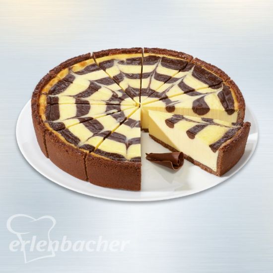 Bild von Zebra-Rahm-Käse-Torte