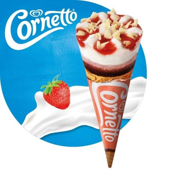 Bild von Cornetto Erdbeer