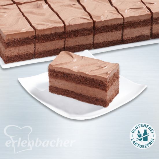 Bild von Schoko-Sahne-Schnitte mit Kakao gluten+ laktosefrei