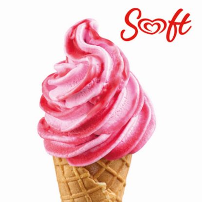 Bild von Cornetto Soft Erdbeer