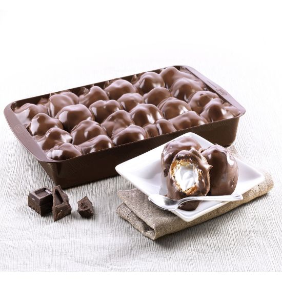 Bild von Profiteroles Scuro Vaschetta, 24 Stk/1100g