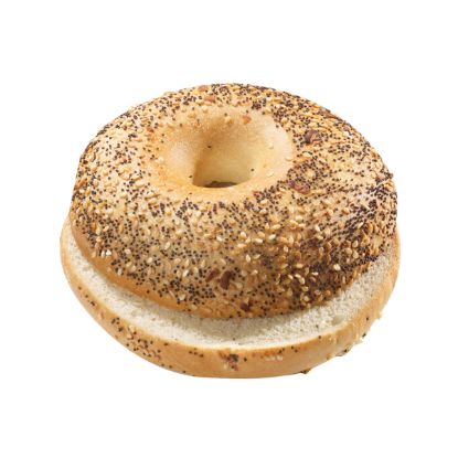 Bild von Bagel Everything, geschnitten