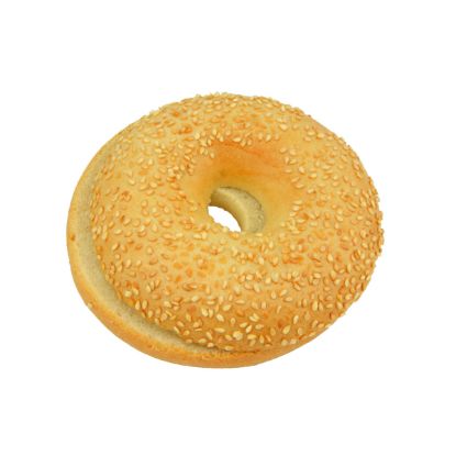 Bild von Bagel Sesam, geschnitten