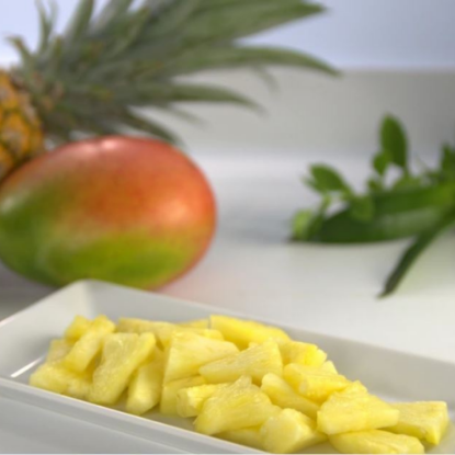 Ananas in Stücken