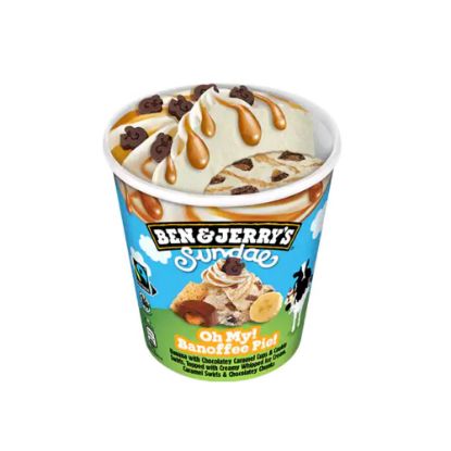 Bild von Sundae Oh My! Banoffee Pie! 427ml Becher