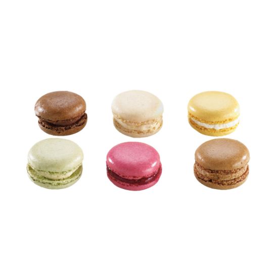 Bild von Mini Macarons, 6-fach sortiert