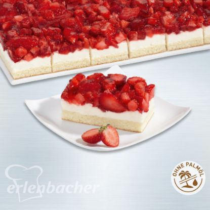 Bild von Erdbeer-Joghurt-Sahne-Schnitte