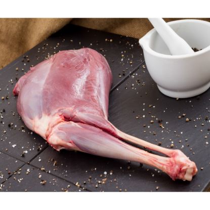 Rehkeule mit Knochen, PL