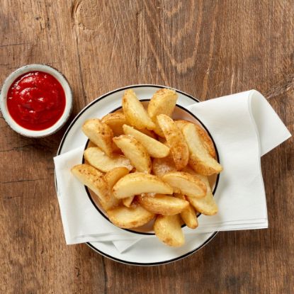 Bild von Kartoffelecken UNGEWÜRZT