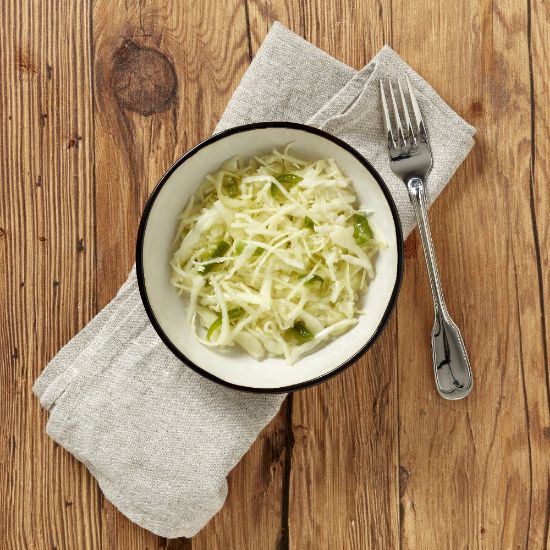 Bild von Weißkrautsalat pikant mit der Beschreibung Vorbestellung bis mittwochs - Lieferung ab Folgewoche Montag