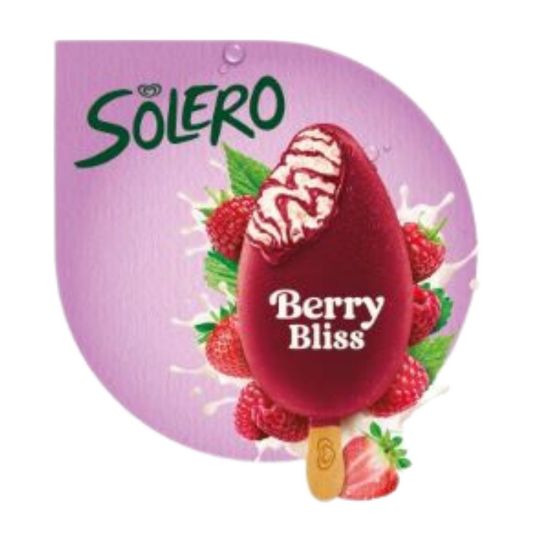 Bild von Solero Berry Bliss - NEU mit der Beschreibung Vanille, Erdbeere, Himbeere