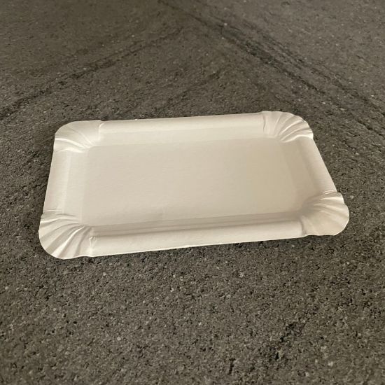 Bild von Pappteller 30 1/2  10x16cm mit der Beschreibung 250 Stk