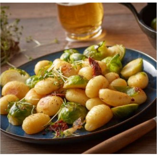 Bild von Gnocchi ca.8g mit der Beschreibung Kartoffelspezialität aus frischen Kartoffeln & feinen Gewürzen.Glutenfrei& ohne Konservierungsstoffe