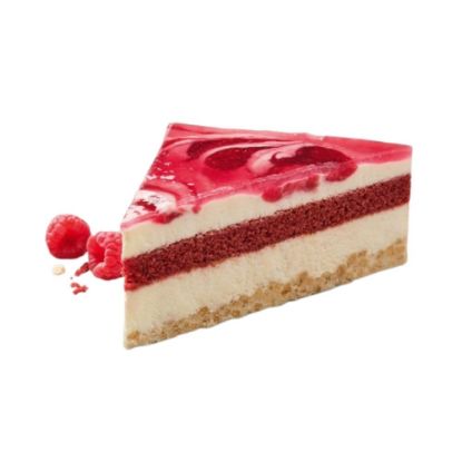 Bild von Himbeer-Vanille-Crossie-Ecke mit der Beschreibung 1950 g in 12 Portionen NEU