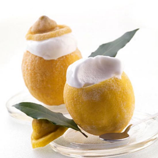 Bild von Limone Ripieno 100g mit der Beschreibung Zitronensorbet in echter Fruchtschale