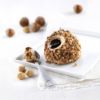 Bild von Tartufo Nocciola 75g mit der Beschreibung Haselnuss-Schoko-Trüffel-halbgefrorenes Dessert, sofort servierfertig