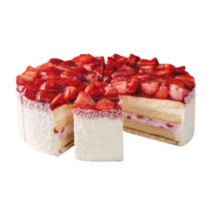 Bild von Erdb-Buttermilch-To.ø 24cm 2300g mit der Beschreibung in 12 Stk. vorgeschnitten