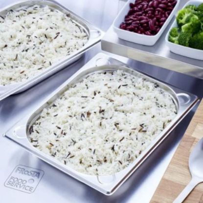 Bild von Wildreismischung FRoSTA mit der Beschreibung fix & fertig, vegan