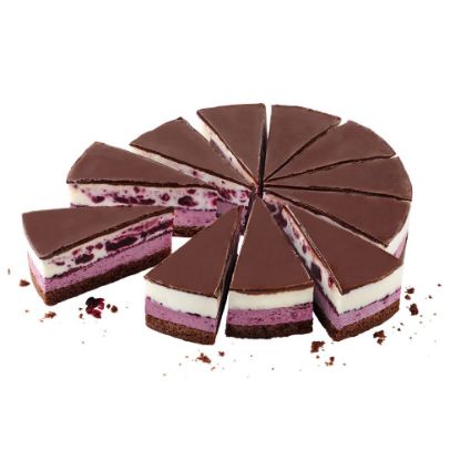 Bild von Blueberry Cake 1425 g NEU mit der Beschreibung 24 cm in 12 Stk. vorgeschnitten