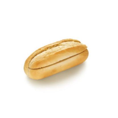 Bild von Baguette Brötchen 60g,fertig gebacken & geschnitten mit der Beschreibung Auftauen (ev.nochmal kurz aufbacken) , aufklappen, Wurst,Frikadelle,Hering ..rein,zuklappen,fertig.