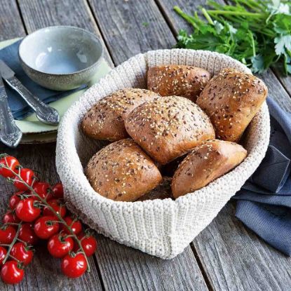 Bild von Mehrkornkrüstchen 88g mit der Beschreibung Mehrkornbrötchen, vorgebacken