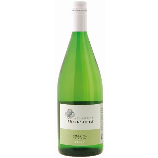 Bild von Freinsheim Riesling QbA mit der Beschreibung 1,0L/Fl. - 12% Vol.