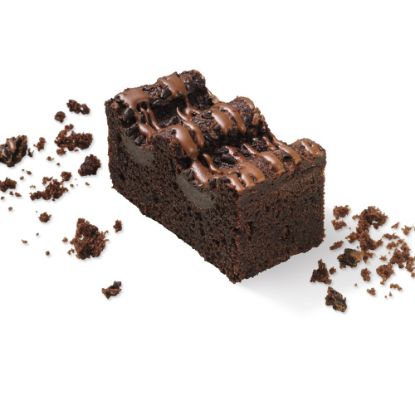 Bild von Double-Chocolate-Schnitte mit der Beschreibung 19x28xca.4,0cm/1000g in 12 Stk. vorgeschn...