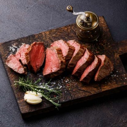 Bild von Rinderfilet 3/4, gereift mit der Beschreibung ca.1,5-1,8kg/Stück, einzeln vac.