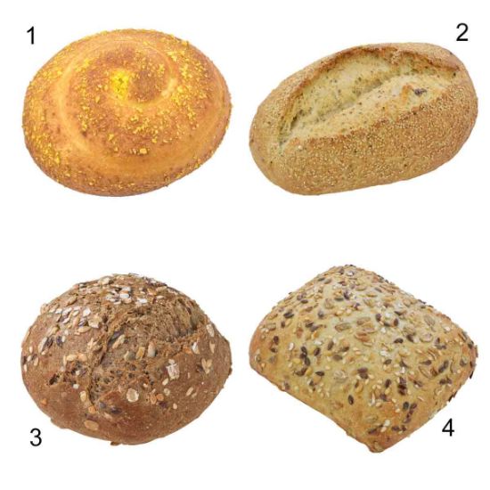 Bild von Better Life Brötchenkiste 65g, 4-fach sortiert mit der Beschreibung vorgebacken