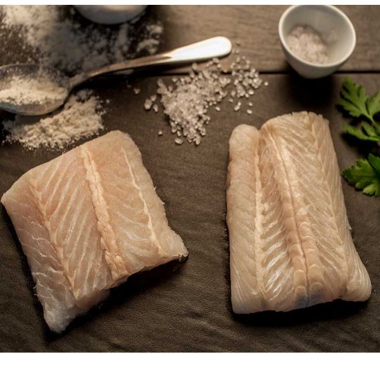 Bild von MSC Seelachsfilet LOINS180-200g mit der Beschreibung Saftige Mittelstücke vom Seelachs, praktisch Grätenfrei. MSC-C-5481
