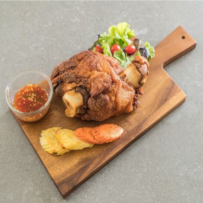 Bild von Schweinehinterhaxen im Vliesschnitt, ca.850g/St. mit der Beschreibung einzeln entnehmbar, gefroren