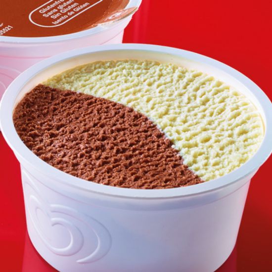 Bild von Eisbecher Schoko-Vanille mit der Beschreibung Eis mit Vanille und Schokoladengeschmack