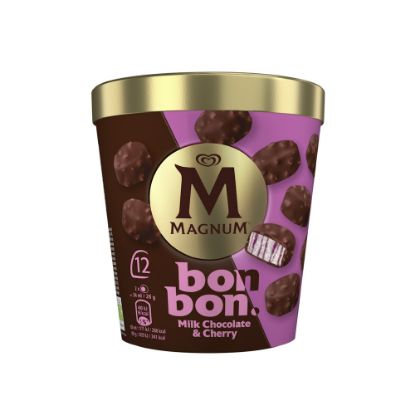 Bild von Magnum Bonbon Choc&Cherry mit der Beschreibung 12 Stück á 17 ml