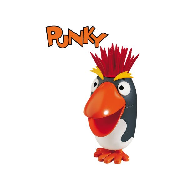 Bild von Eisfigur Punky Vanille 70ml mit der Beschreibung Dieser lustige Pinguin ist gefüllt mit Eis Vanillegeschmack