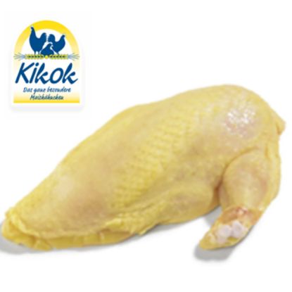 Bild von "KIKOK" Maishähnchenbrust Supreme, 230-280g, 4 Stk.vac. mit der Beschreibung Besonders saftig & zart durch langsameres Wachstum & beste Maisfütterung...in Deutschland.