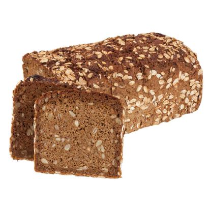 Roggenvollkornbrot, geschnitte