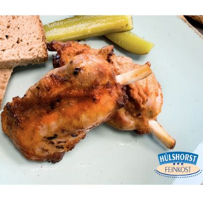 Bild von Mini-Schweinehaxe, ca.180g mit der Beschreibung Kleine Haxe vom Schwein fix & fertig gewürzt & gegart/gebraten.