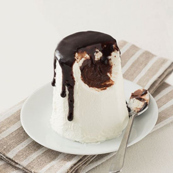 Bild von Semifreddo Menta e Cioccolato 85g mit der Beschreibung Leckeres Minz-Schoko-Parfait sofort servier- & verzehrfertig