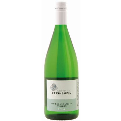 Bild von Freinsheim Weissburgunder QbA mit der Beschreibung 1,0L/Fl. - 12,5% Vol.