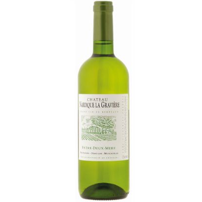 Bild von Château Nardique la Gravière »Entre-deux-Mers» AOC mit der Beschreibung 0,75L/Fl. - 13% Vol.